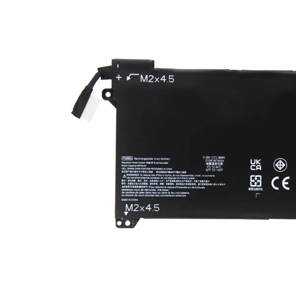 NEW PG06XL Laptop Battery For HP Omen 15-DH 15-DH0XXX 15T-DH000 15T-DH100 15-DH1010CA TPN-C143 HSTNN-DB9F L48431-2C1 L48497-005