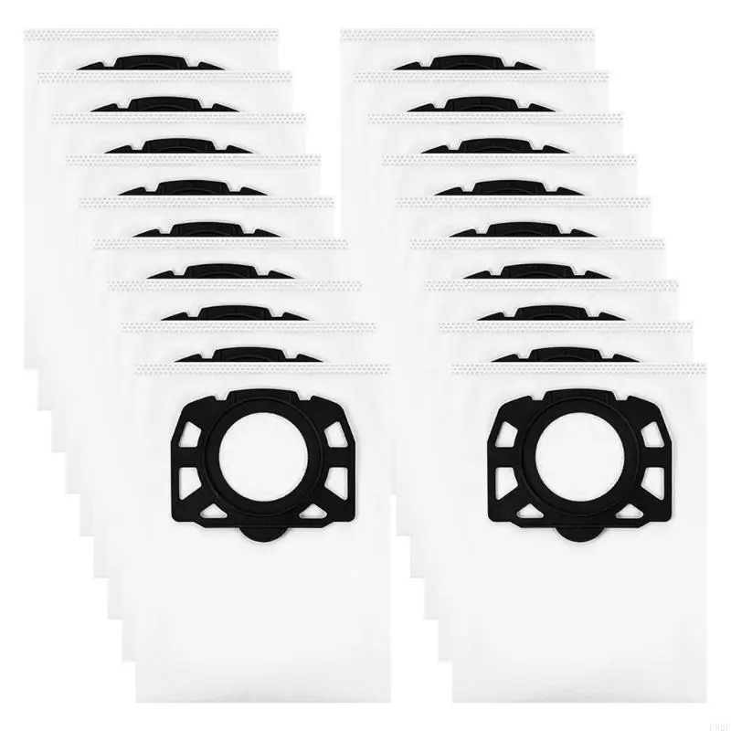 Pack F92F 18 sacs à poussière capacité d'élimination saleté à poussière texture non