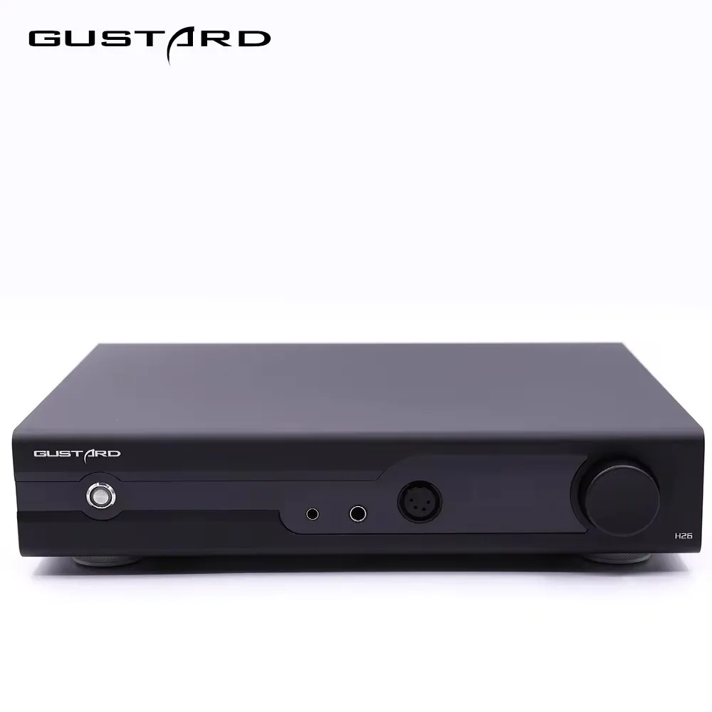 Gustard H26 Headphone Amplifier Fully Balanced Discrete Class A Amplifier Two Gains with Remote Control HIFI Hgh Power