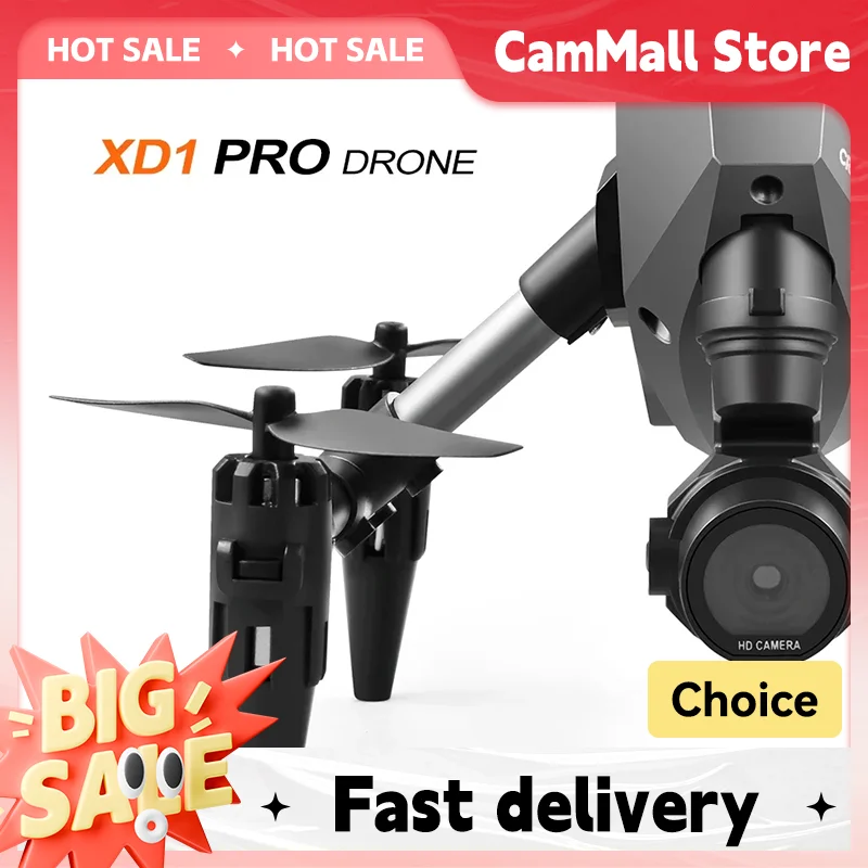 XD1 الطائرة بدون طيار المهنية 8K كاميرا مزدوجة 5G GPS WIFI الارتفاع الحفاظ على أربعة جوانب تجنب العوائق RC هليكوبتر صغيرة الأولاد اللعب