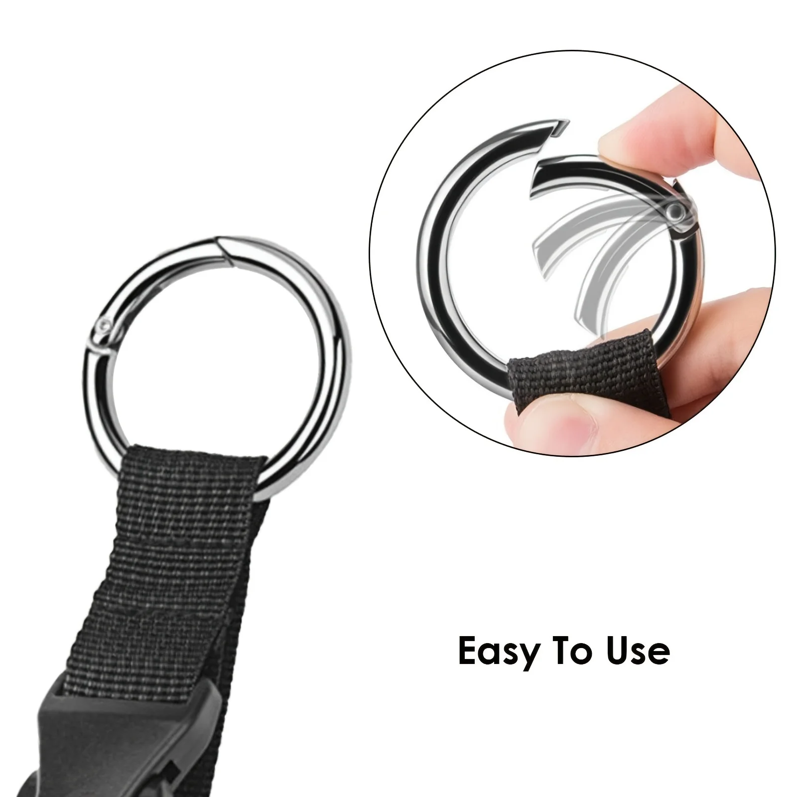 Travel Luggage Fixed Strap Backpack External Strap Portable Strap With Release Buckle Add-A-Bag Luggage Strap Belt Jacket Holder