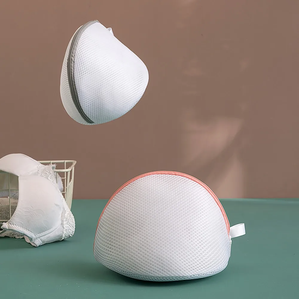 Bolsa con cremallera para sujetadores de lavado, productos de ropa interior, bolsa de lavandería, herramientas de limpieza del hogar, accesorios, bolsas para el cuidado de la colada