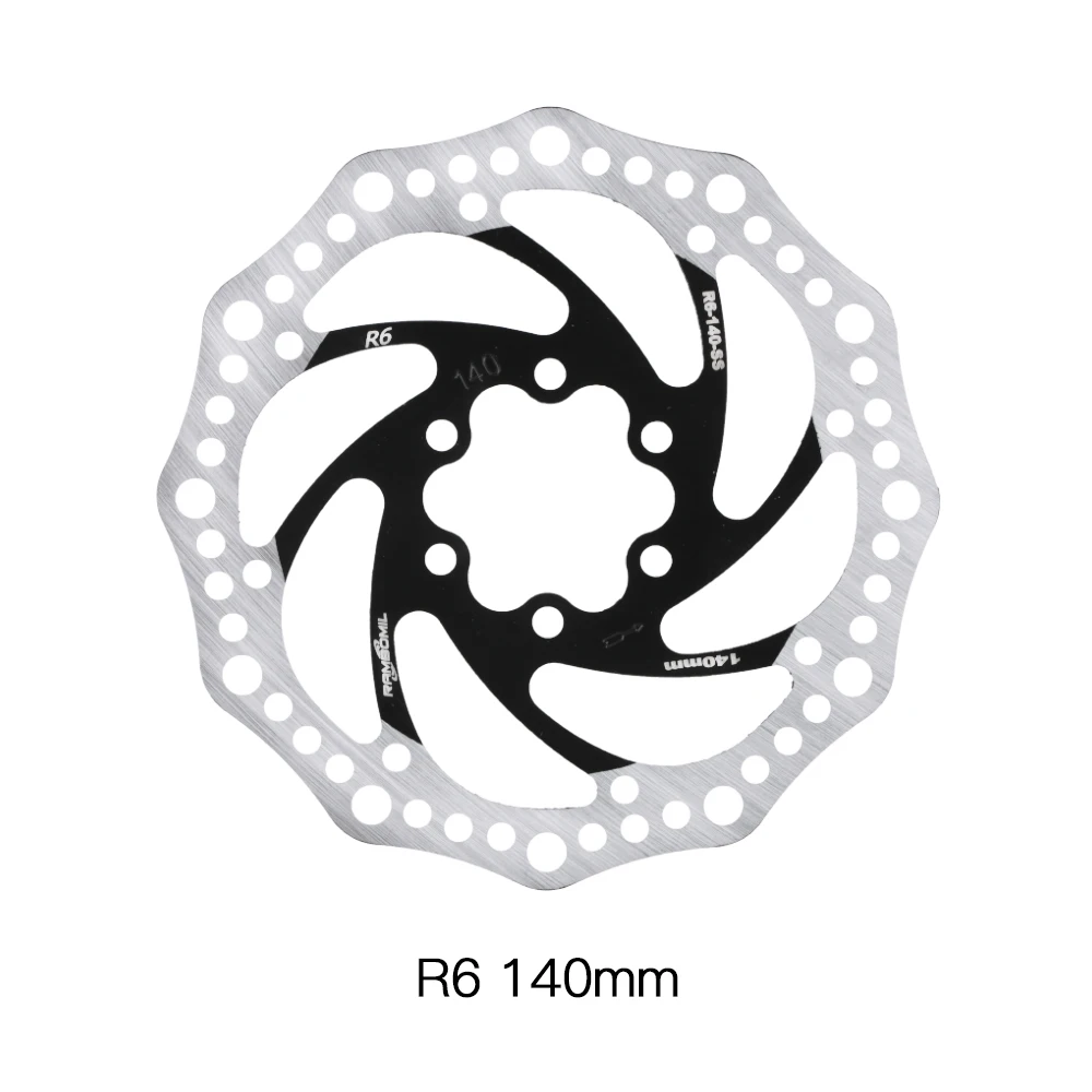 R6 Color Mtb Brake Disc 140 160 180MM Mountain Bike Hydraulic Mechanical Caliper Rotor For Bicycle Vtt Bmx Road Ultra Light