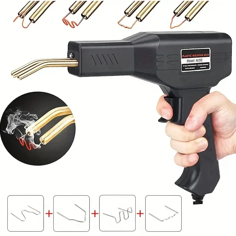 Handy Plastics Welders Garage Tools Hot Staplers Machine Staple PVC Repairing Machine Car Bumper Repairing Stapler Welding Tool