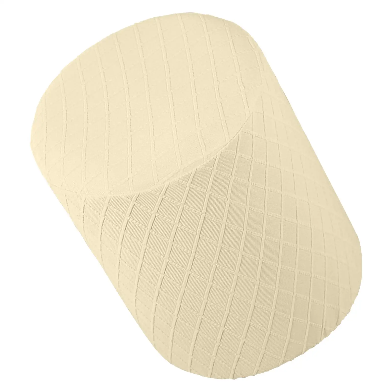 Stretch Poef Cover Ronde Poef Kussenovertrekken Voetsteun Zachte Dikke Polyester