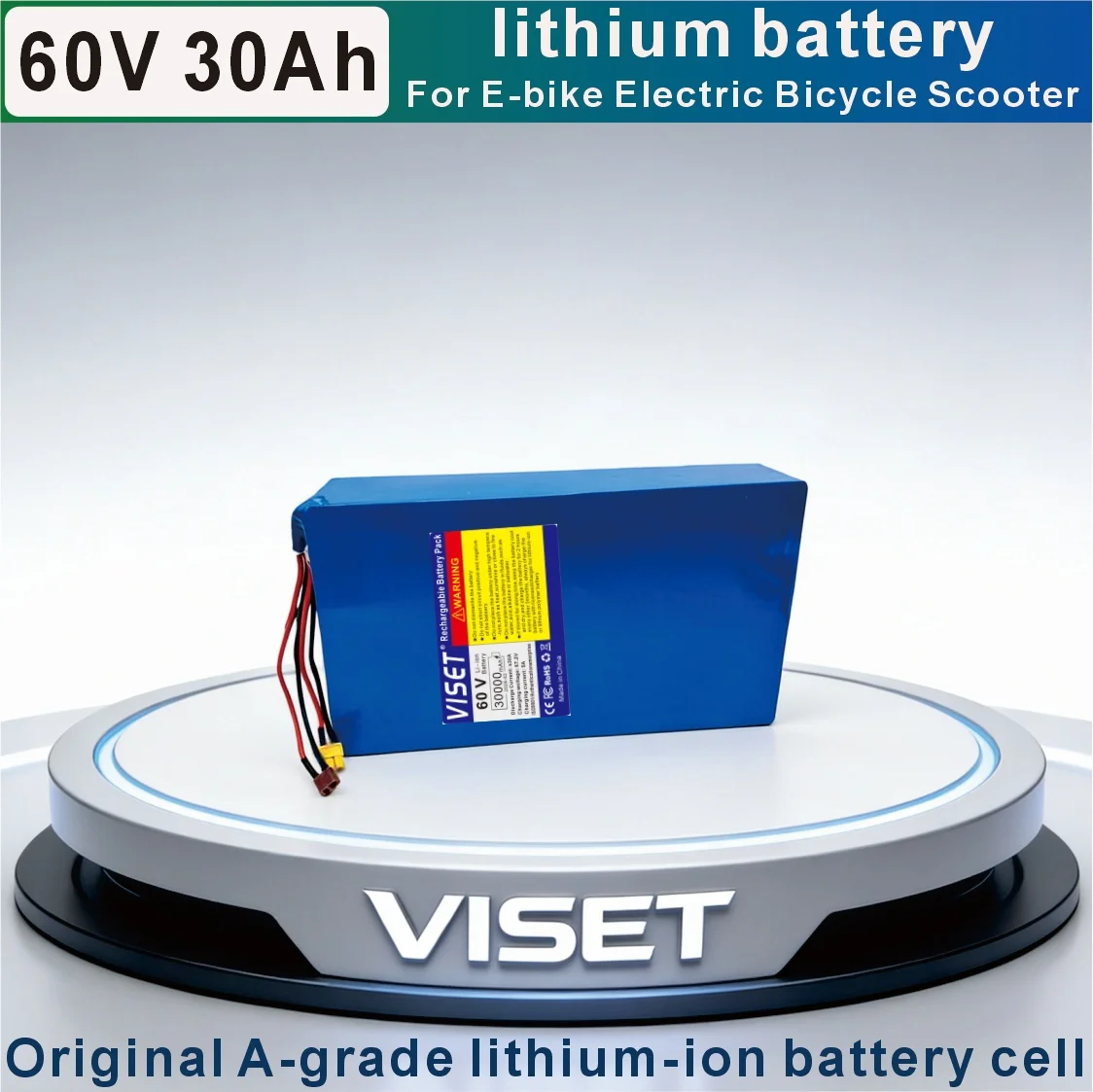 VISET 60V 30AH จักรยาน 18650 ช - 60V 30Ah Electric Scooter Battery บทวิจารณ์และราคา