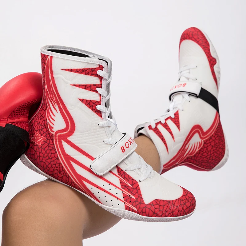 

Original Brand Men Woman Wrestling Sneaker Comfortable Anti Slip Indoor Boxing Fighting Boots Professional Boxing Fighting Boots