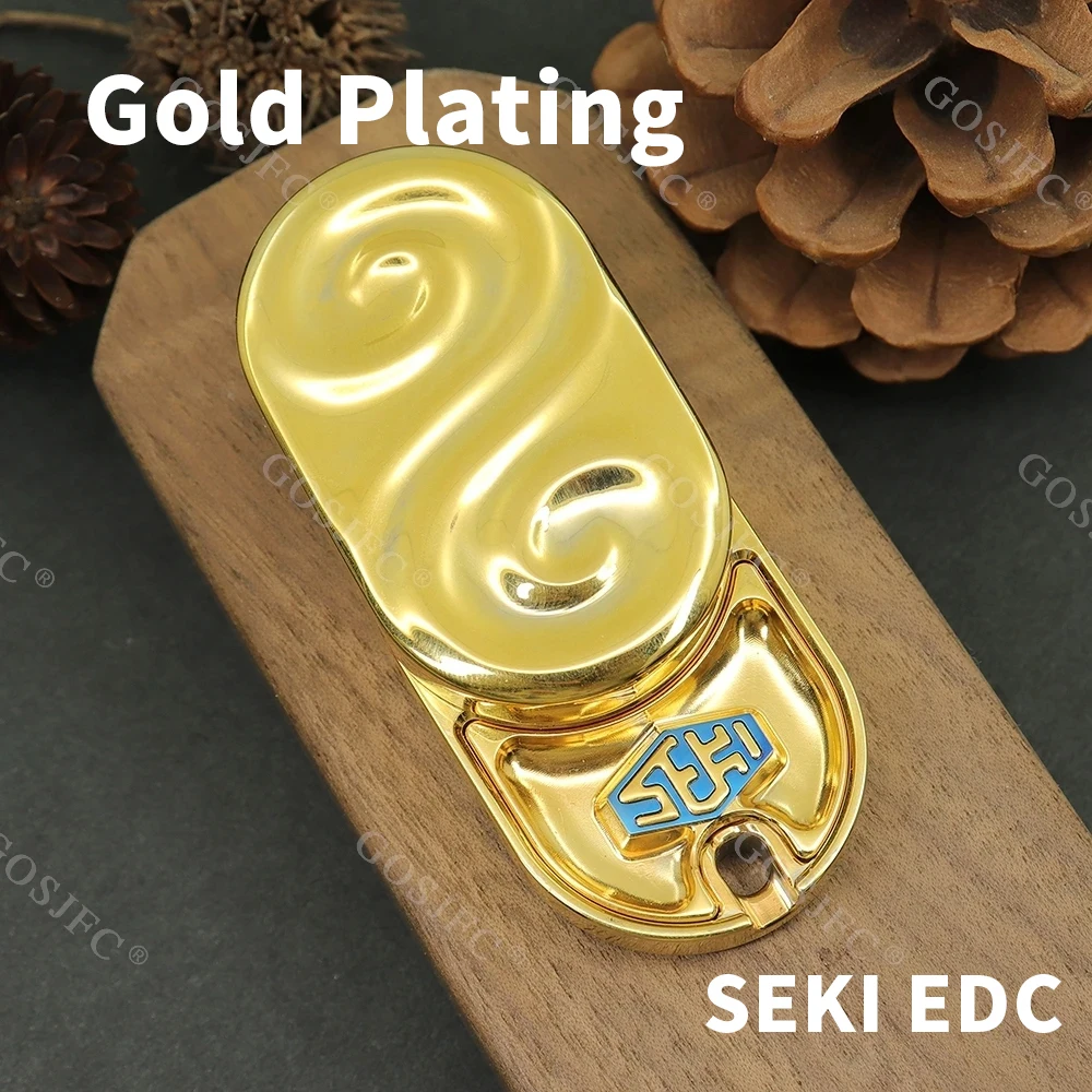 

SEKI Ripple2.0 Позолота от дождя вращается влево и вправо 360° ° Игрушка для снятия стресса для взрослых, механический слайдер, игрушки-непоседы