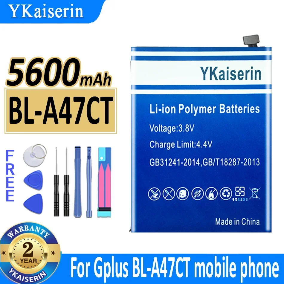 

5600mAh YKaiserin Battery For Gplus BL-A47CT Batteries