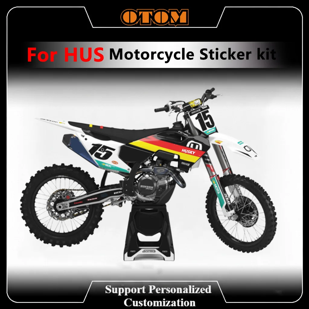 for-husqvarna-2024-2025-motocross-customize-graphics-decals-tc-fc-te-fe-holographic-chrome-gravel-sticker-kit
