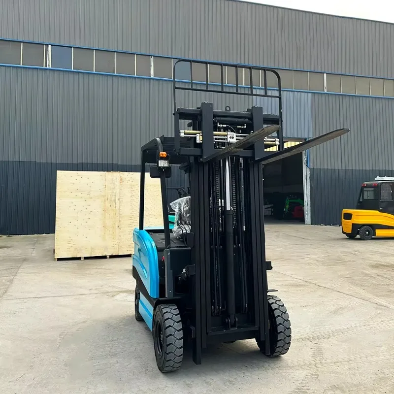 Customized 4 Wheel Electric Forklift 1t-5t Capacity Lithium-Ion Battery Small Electric Forklift Hydraulically Powered