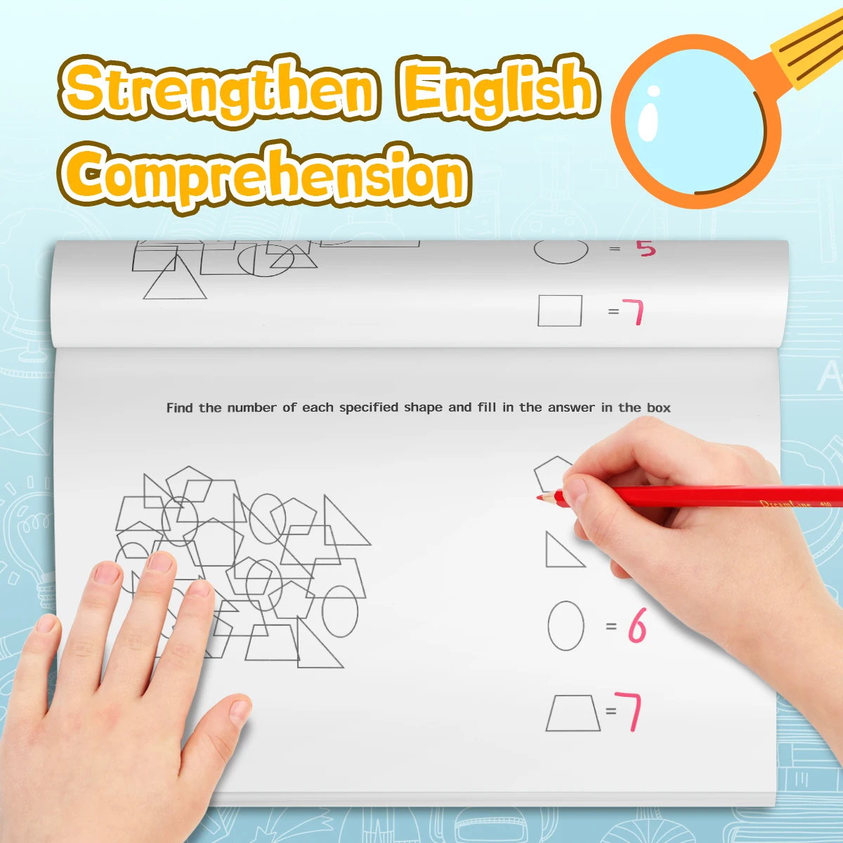 Libro de búsqueda y encontrar contar para niños: actividades divertidas para contar objetos y desarrollar el enfoque, ideal para el hogar y el aula