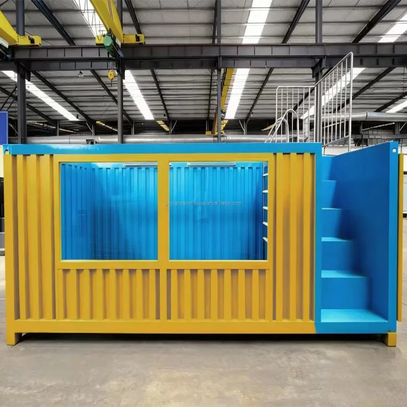 Detachable Deck Container Swimming Pool Retractable Surround Terrace Anti Slip Platform Outdoor Prefab Swim Pool For Leisure