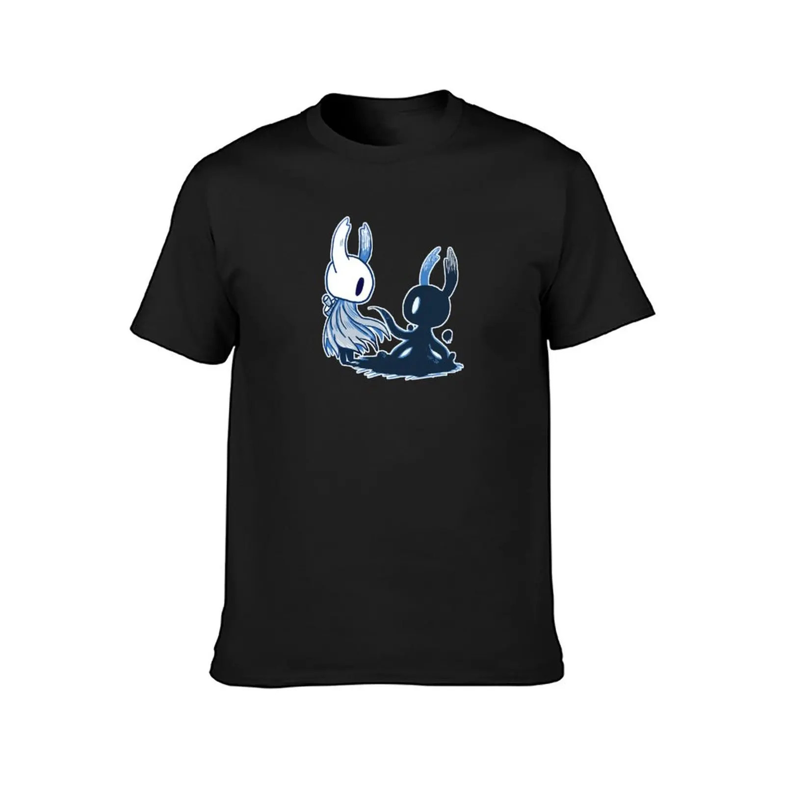 Hollow knight shade T-Shirt vintage clothes oversized kawaii clothes Short sleeve tee men