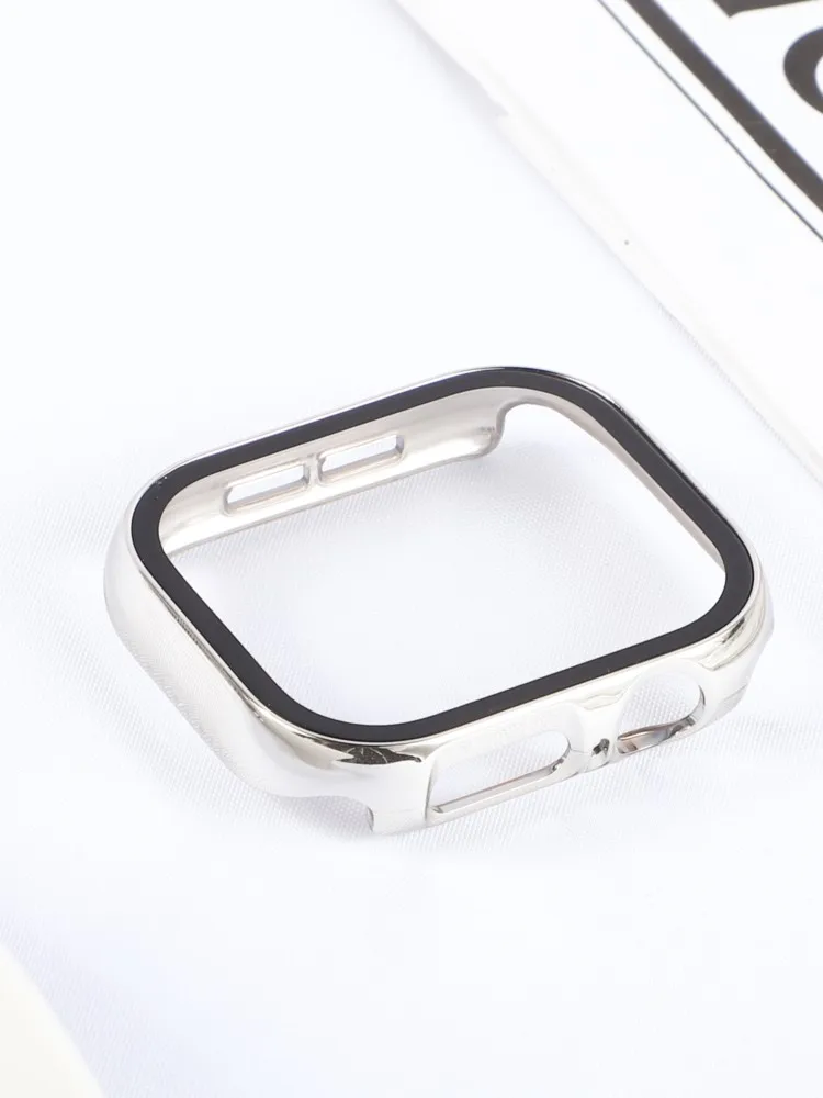 PC Bumper Cover For Apple Watch Case 11 10 46mm 42mm Accessories Screen Protector HD Tempered Glass iWatch Series 11 Protective
