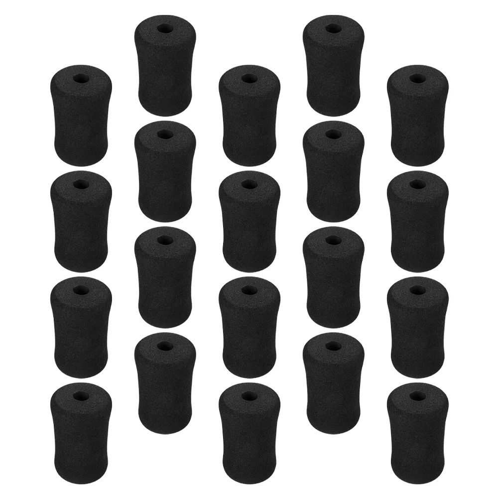 20 Pcs Fitness Equipment Sponge Cover Cable Ankles Attachments for Gyms Straps Barbell Clamps Replacement Parts Foot