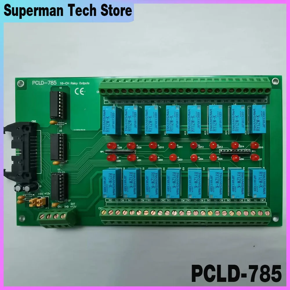 For Advantech 16 Channel Relay Output Terminal PCLD-785