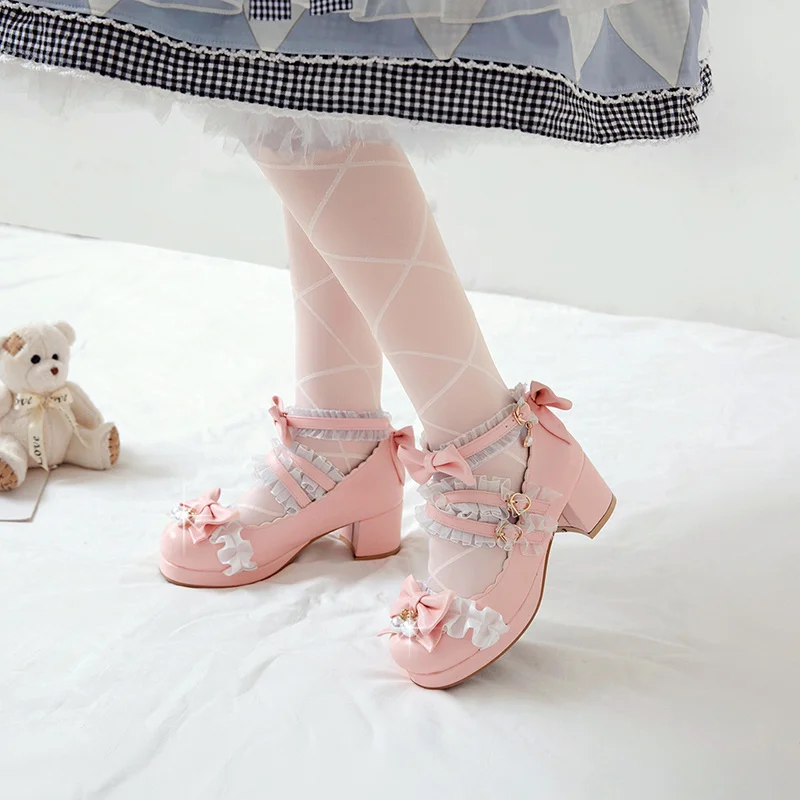 yqbtdl-jk-cosplay-2025-femmes-vintage-lolita-chaussures-nœud-papillon-mary-jane-robe-pompes-bride-a-la-cheville-dentelle-volants-mariage-talons-hauts