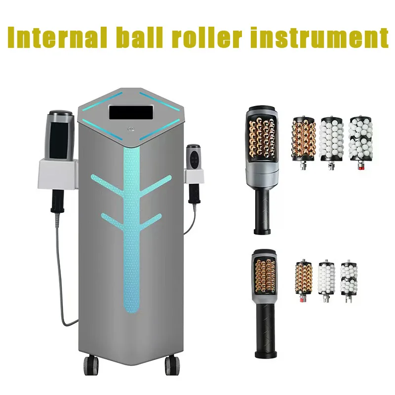 Multi Functional Body Management Device For Beauty Salons Using Inner Ball Roller Roller