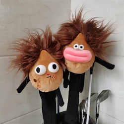 Cartoon Potato Golf Driver Head Cover 460cc Wood Headcover For Man Women