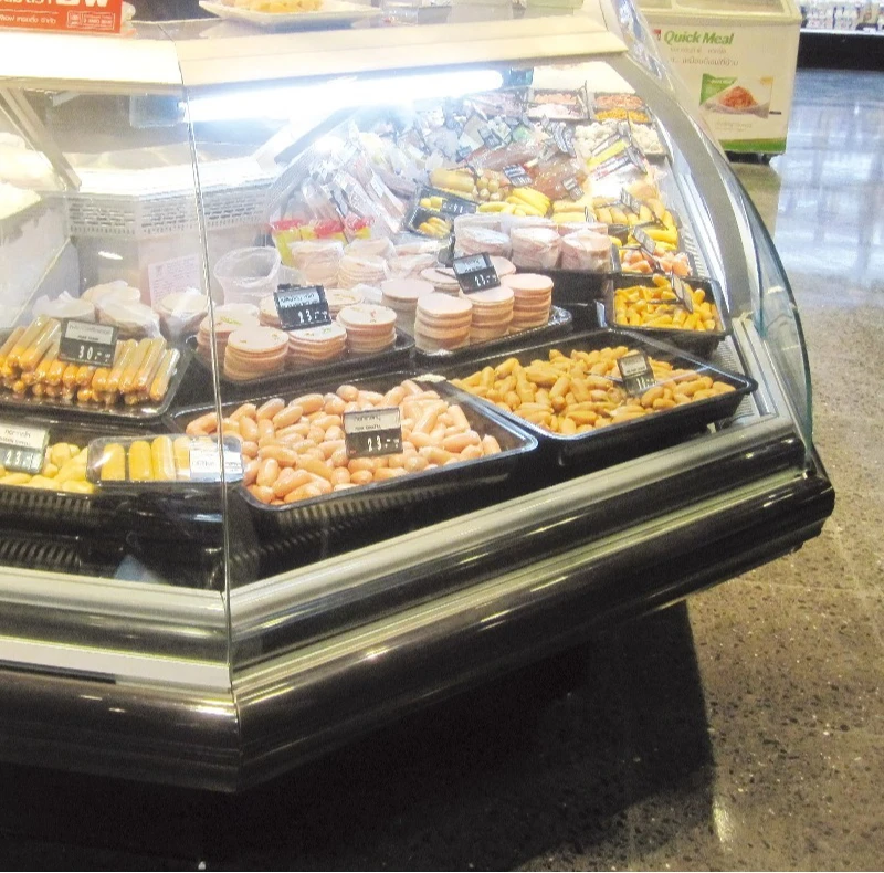 Service Counter Display Refrigerator hot food display cabinet deli display fridge E6 ALASKA