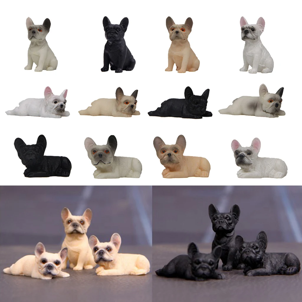 Decorative figure French figure dog figure animal figure toy