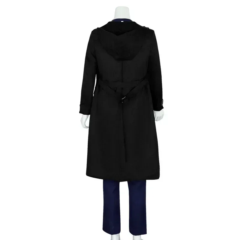 CyAnime My Hero Academia Shigaraki Tomura Косплей Костюм для взрослых Унисекс Изысканный Тренч Топ Брюки Парик Хэллоуин Rave Костюм для вечеринки