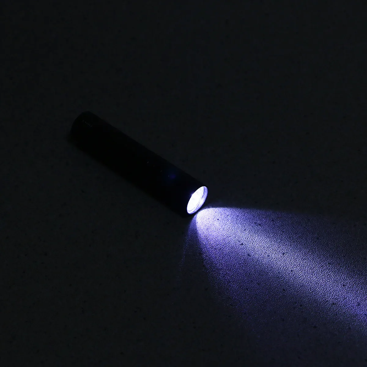 Mini LED Pocket Torch Ultra-Bright Small Flashlight Black Aluminum Alloy Keyring Outdoor Waterproof Camping Walking Hiking LED