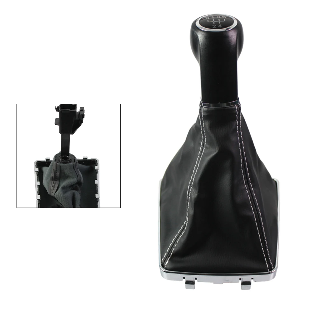 

Car Interior Leather Boot Car Interior Upgrade ABS Material Comfortable Grip Easy Installation Elegant Appearance