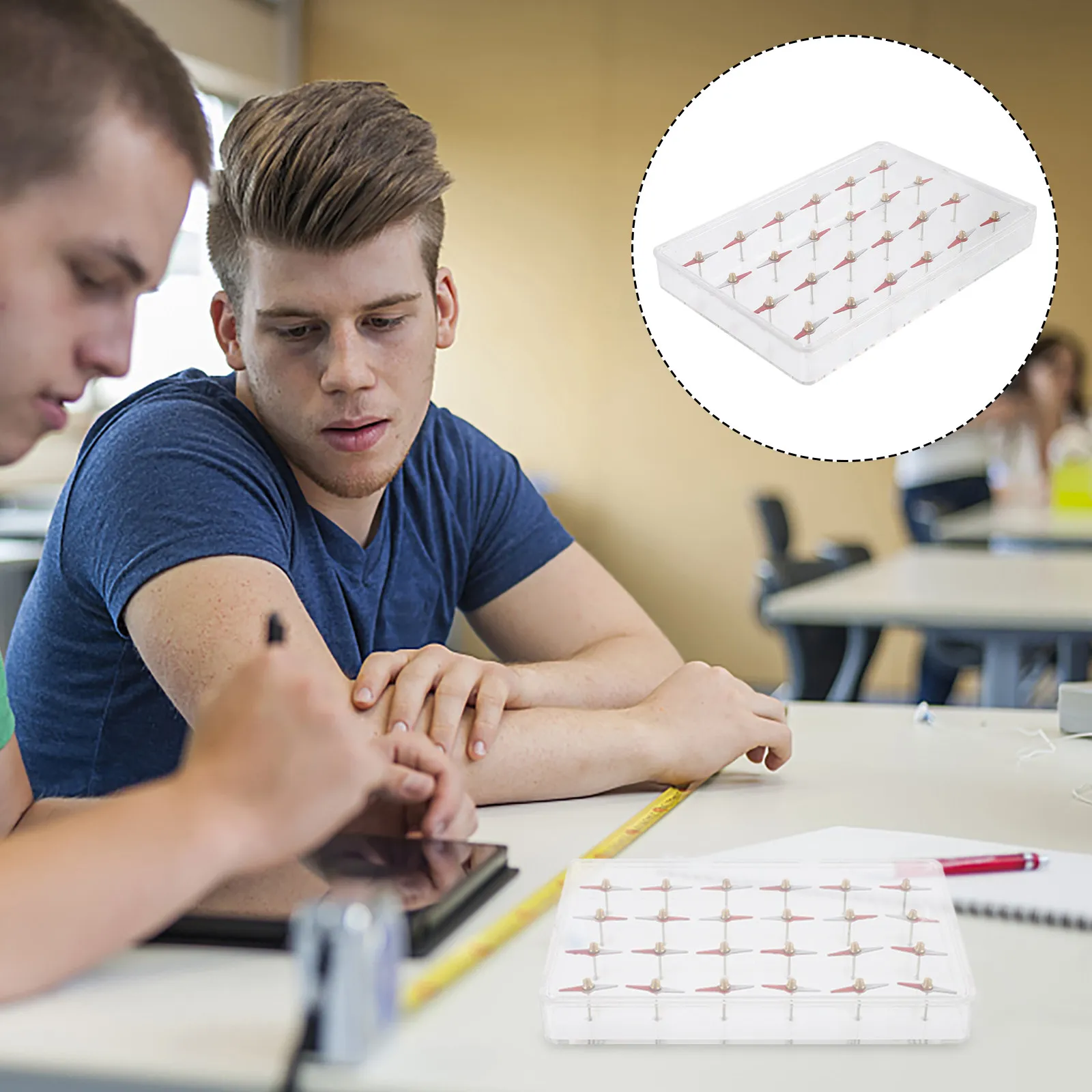 

Набор для демонстрации магнитного поля: комплект для самостоятельной сборки компаса, учебные материалы по физике для студентов