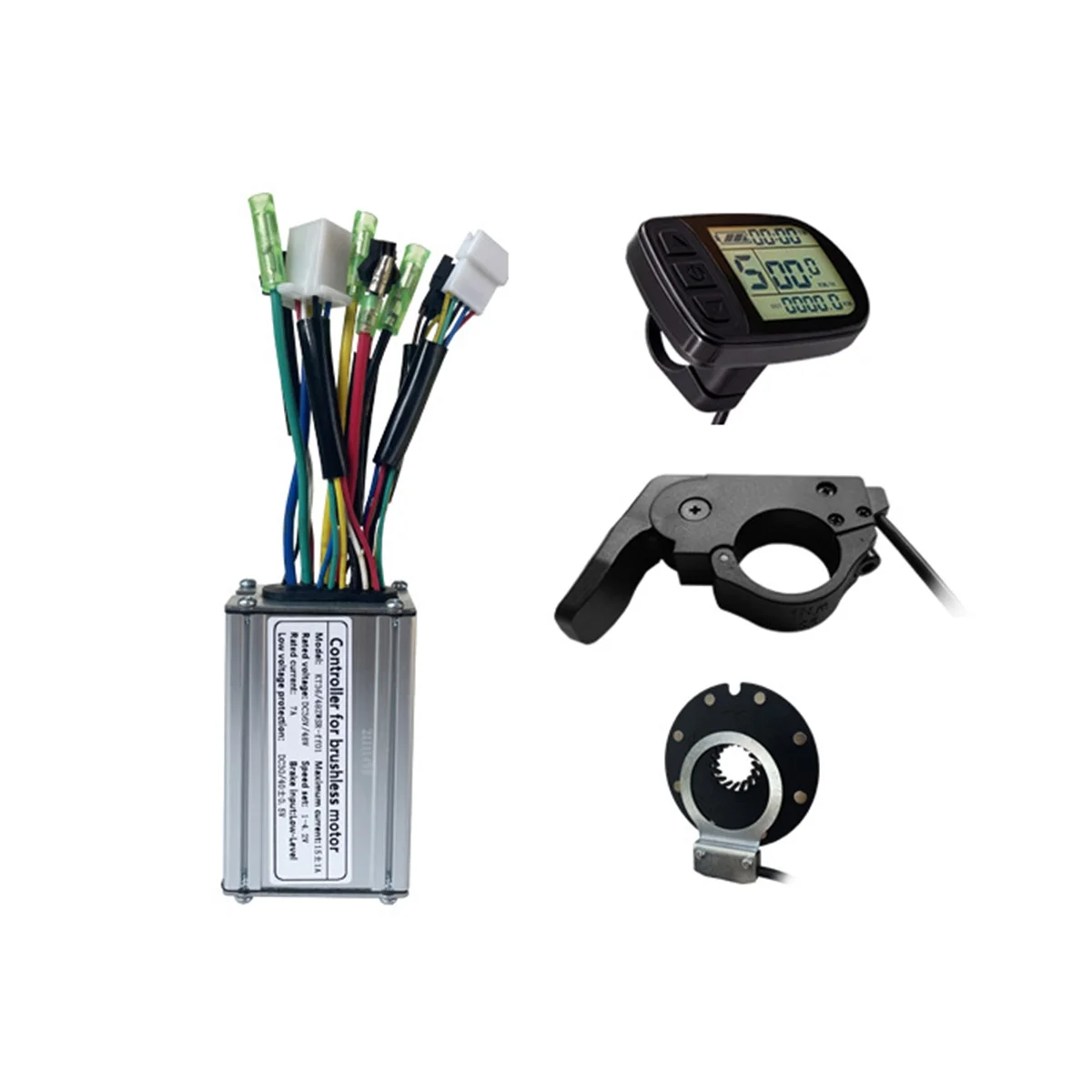 

36V/48V 250W E-Bike LCD5 LCD Display Thumb Throttle Controller E-Bike Conversion Kit Bicycle Parts