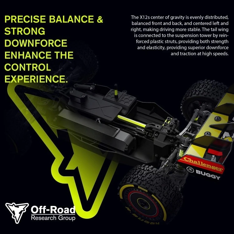 RLAARLO 1/12 Brushless RC Cars for Adults, Max 50 MPH Fast RC Buggy, All Terrain High Speed Remote Control Car Hobby Off-Road RC