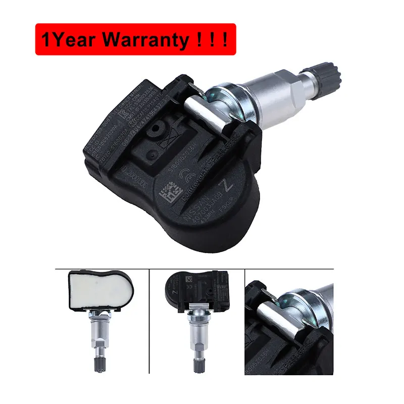 Tire Pressure Monitor Systems TPMS Sensor 407003JA0A For Nissan Infiniti 433MHz 40700-3JA0B 407003JA0B 40700-3JA0A