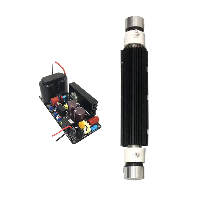 Quartz Tube Ozone Generator Ozone Generator Tube 15g/h Adjustable Power Supply