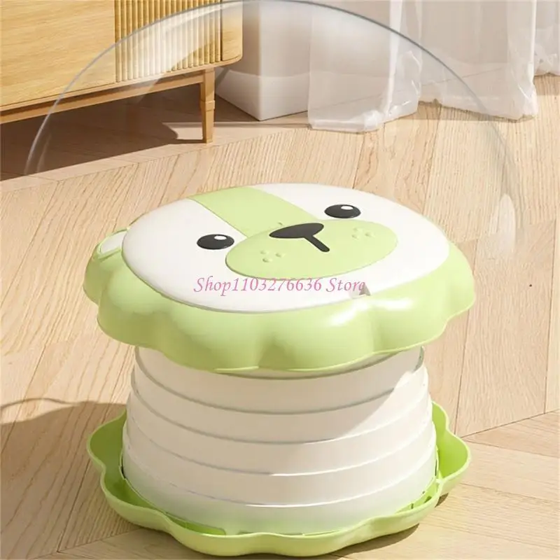 R6FD Vaso sanitário dobrável para crianças, penico para bebês, cadeira penica interna e externa para trailer