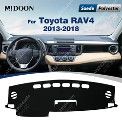 Car Dashboard Cover For Toyota RAV4 2013 2014 2015 2016 2017 2018 Dash Mat Sun Shade Anti-UV Carpets Car Accessories