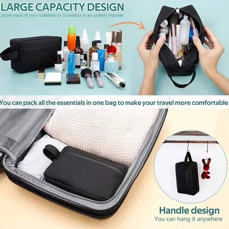 Hanging Toiletry Bag Large Capacity Waterproof Portable Travel Necessary Cosmetic Bag For Men Women Beauty Wash Pouch