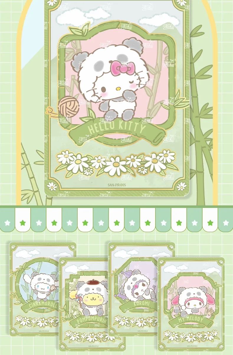 KAYOU Original Authentische Sanrio Exquisite Sammelkartenkollektion – PR Hello Kitty Sammelkartenspielzeug als Weihnachtsgeschenk – Detail 35