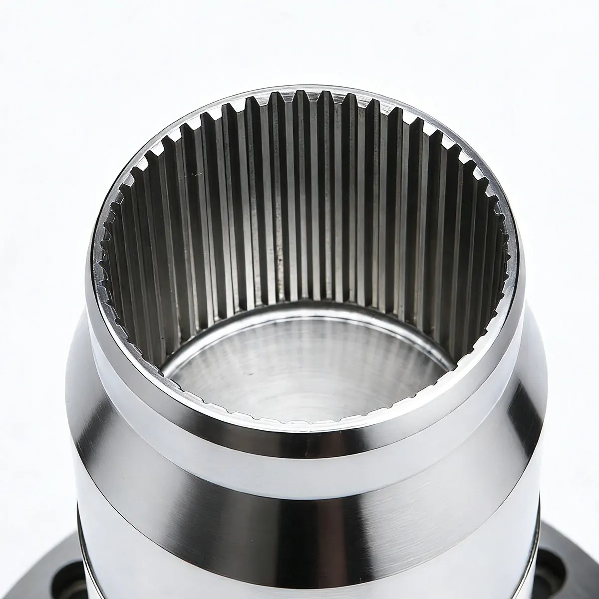 ANDRITZ Centrifuge Spline Gear Drive Shaft High Torque Flange Mounted SUS316L Stainless Steel Precision 0.005mm Tolerance