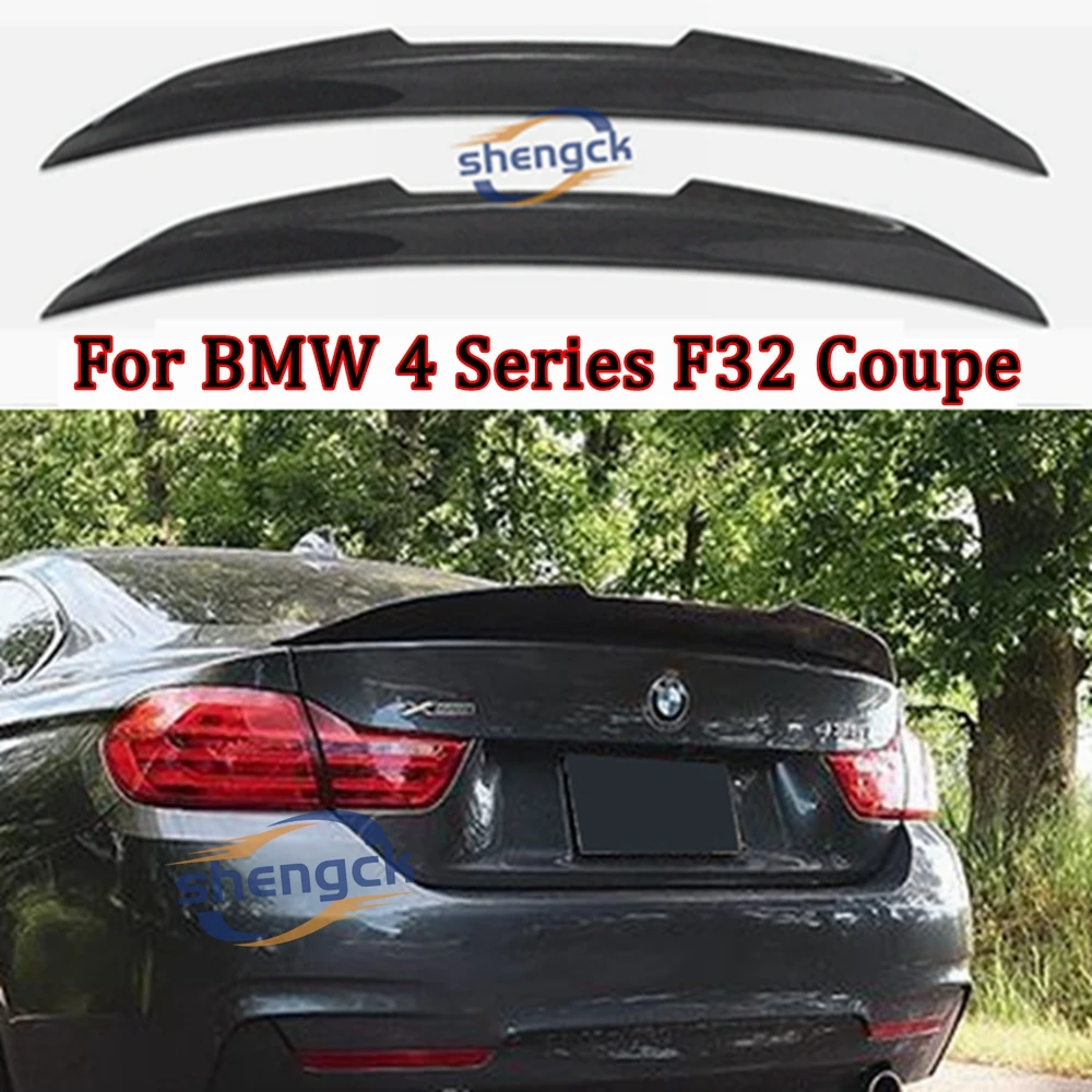 

For BMW 4 Series F32 Coupe 2Door PSM Style Carbon fiber Rear Spoiler Trunk wing 2013-2019 Forged carbon