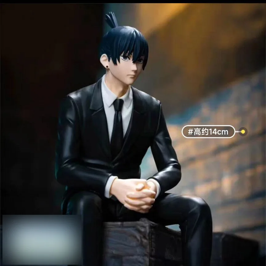 14cm Lowest promotional price Japanese original anime figure Hayakawa Aki sitting ver action figure collectible model