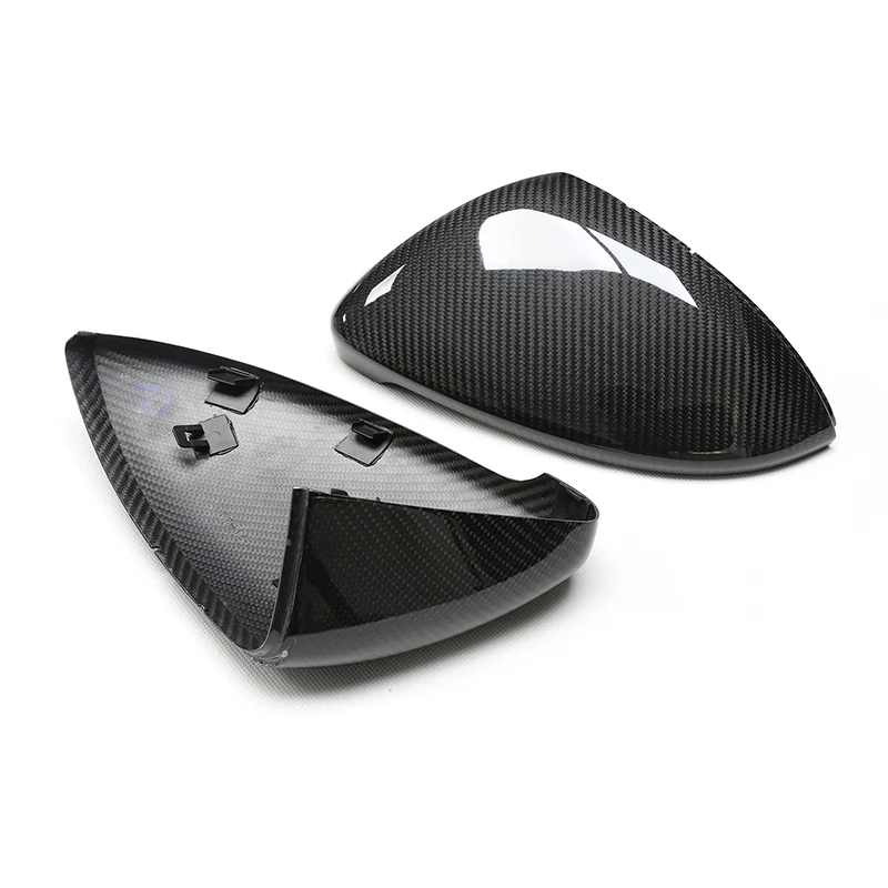 

For VWPolo Golf 45678 GTI R-line Dry Carbon Fiber Rearview Mirror Housing Rear Mirror Cover