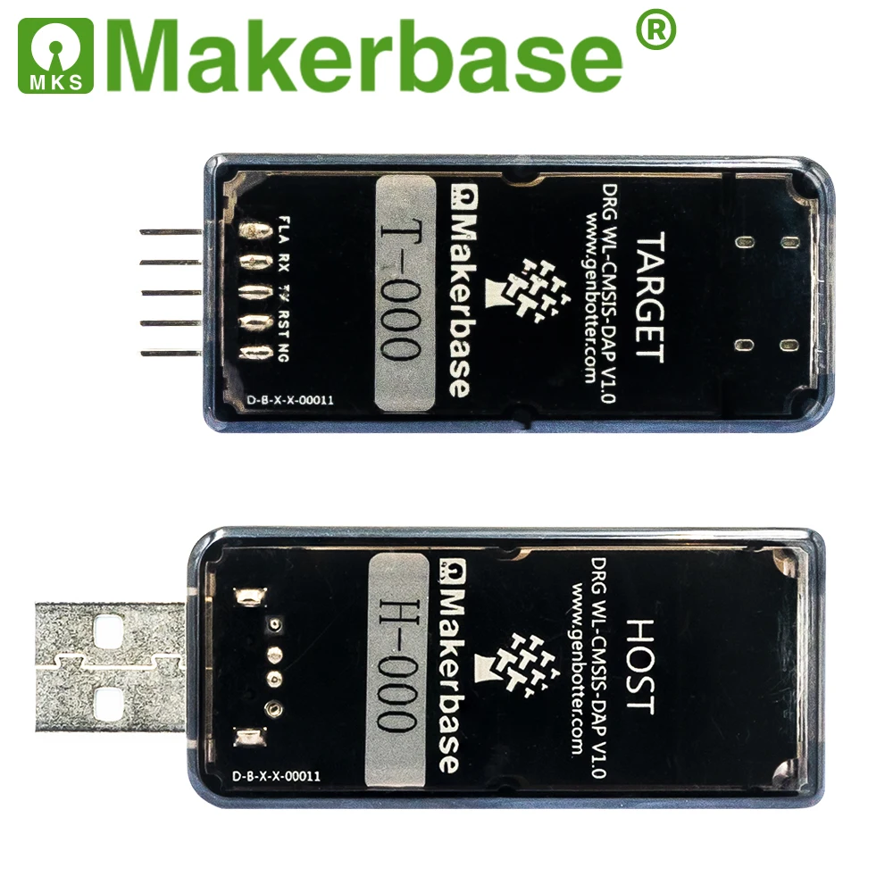 Makerbase DRG WL CMSIS DAP اللاسلكية التصحيح التحقيق ARM اللحاء-M MCU JTAG/SWD/CDC المنفذ التسلسلي OpenOCD