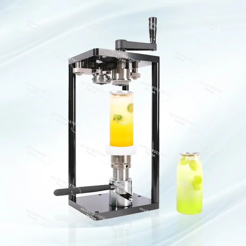 2026 Hot SellingNew Design Home Commercial Manual Pet Cans Sealing Machine 200ml 250ml 330ml 500ml