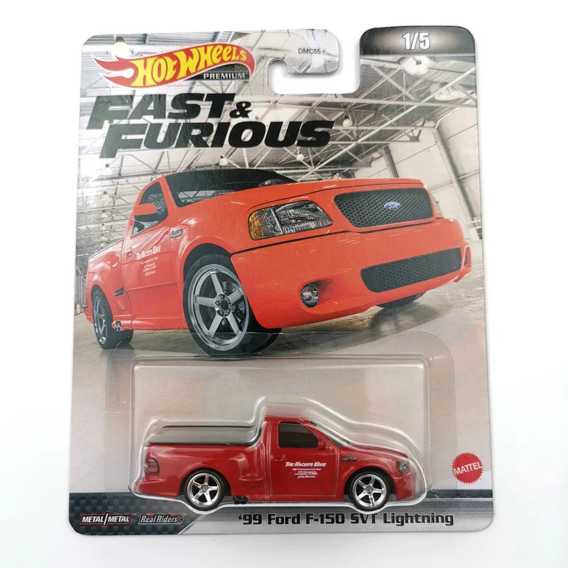 Hot Wheels Fast and Furious Cars FORD F-150 SVT LIGHTNING/ PONTIAC FIREBIRD /BUICK REGAL GNX 1/64 Collector Die-cast Model DMC55