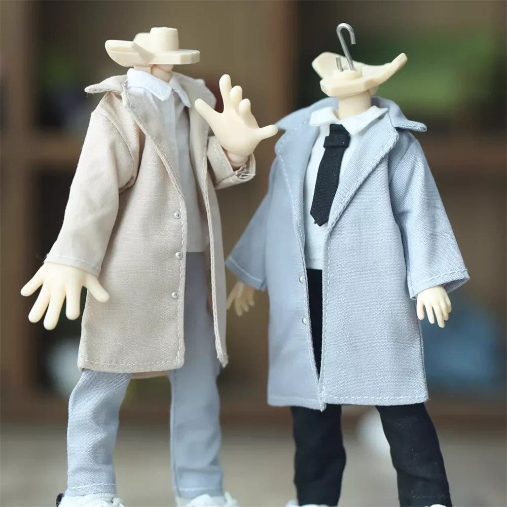 

Snail 1/12 12 Points Lengthening Body BJD Doll Clothes Long Windbreaker Shirt Pants Model Ashi 2.0 Body In Stock