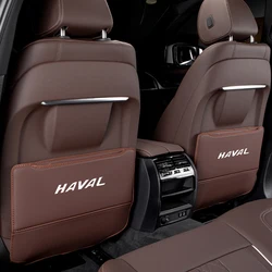 leather car seat anti-kick mat pad cover protect mats for haval H5 H6 H9 F5 F7 JOLION TANK 300 500 F7X h2 dargo chitu cool dog