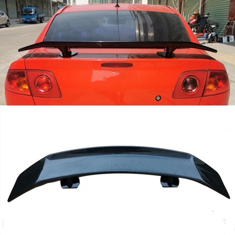 CEYUSOT FOR Mazda 3 Universal Accessory Spoiler GT Style Car Tail Box Rear Lip Wing Old Mazda3 ABS Material Color Spoiler 2006+