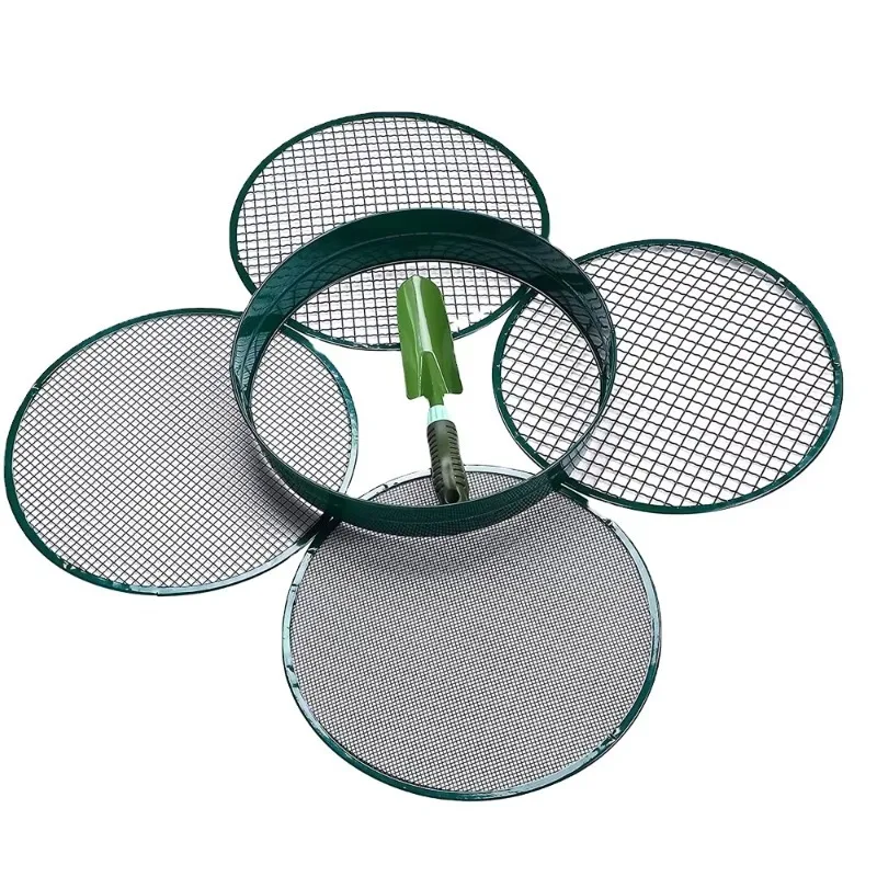 

Vibrating screen stainless steel flour powdered sugar filter screen screen test is easy to use practical and durable