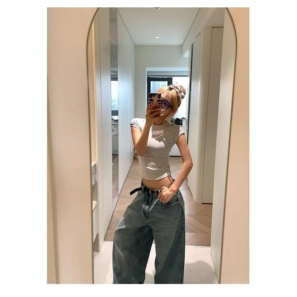 กางเกงทรงสกิมิทาร์ผู้หญิง คุณภาพสูง ผ้ากำมะหยี่ ทรงโอเวอร์ไซส์ สไตล์คาร์โก้ สำหรับใส่เที่ยวข้างนอก ทรงขากว้าง ลายปะติดปะต่อ ลายสก็อต สไตล์คนเมือง แนวอาร์ต ใส่ได้ทุกวัน